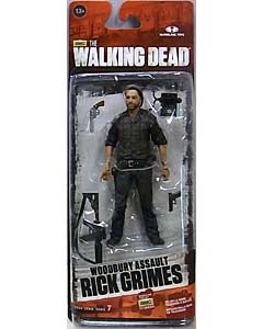 McFARLANE TOYS THE WALKING DEAD TV 5インチアクションフィギュア SERIES 7.5 WOODBURY ASSAULT RICK GRIMES