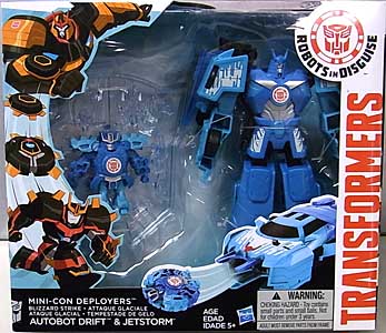 Transformers Robots in Disguise Deployers Blizzard Strike Autobot Drift Hasbro 
