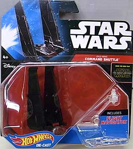 MATTEL HOT WHEELS STAR WARS THE FORCE AWAKENS DIE-CAST VEHICLE KYLO REN&#039;S COMMAND SHUTTLE