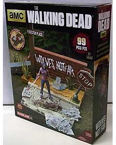 McFARLANE TOYS THE WALKING DEAD TV BUILDING SETS WOLVES NOT FAR