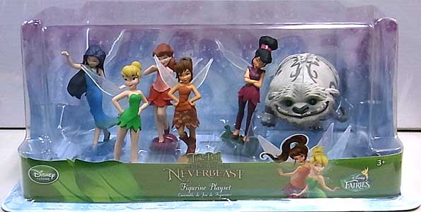 USA DISNEY STORE 限定 FIGURINE PLAYSET TINKERBELL AND THE LEGEND OF THE NEVERBEAST
