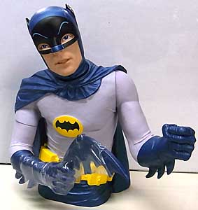 DIAMOND SELECT BATMAN CLASSIC TV SERIES BUST BANK BATMAN