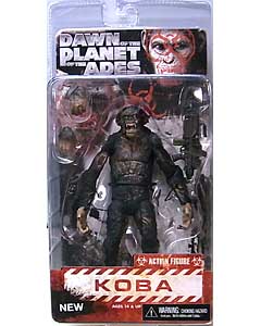 NECA DAWN OF THE PLANET OF THE APES 7インチアクションフィギュア シリーズ2 KOBA