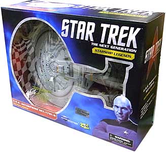 DIAMOND SELECT STAR TREK THE NEXT GENERATION STARSHIP LEGENDS U.S.S. ENTERPRISE NCC-1701-D [ALL GOOD THINGS] パッケージ傷み特価