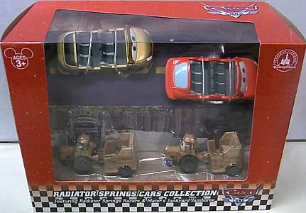 CARS 2015 USAディズニーテーマパーク限定 CARS LAND RADIATOR SPRINGS CARS COLLECTION 4PACK