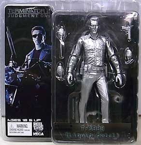 2010年サンディエゴ・コミコン限定 NECA TERMINATOR 2 7インチアクションフィギュア T-1000 [LIQUID METAL] [国内版]