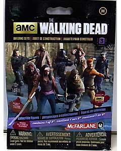 McFARLANE TOYS THE WALKING DEAD TV BUILDING SETS BLIND BAG [HUMAN] SERIES 3 1 PACK