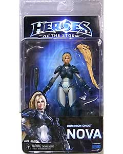 NECA HEROES OF THE STORM 7インチアクションフィギュア シリーズ1 NOVA [DOMINION GHOST]