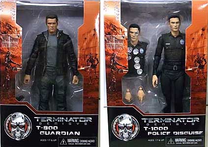 NECA TERMINATOR GENISYS 7インチアクションフィギュア シリーズ1 2種セット