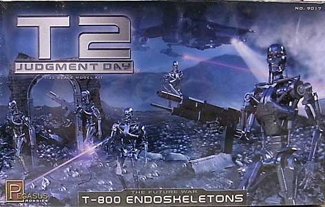 PEGASUS HOBBIES 1/32スケール TERMINATOR 2 T-800 ENDOSKELETONS 組み立て式プラモデル