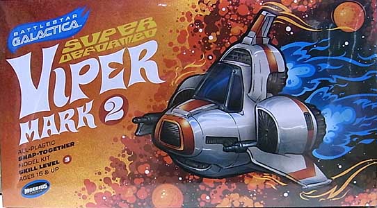 メビウスモデル バトルスターギャラクティカ スーパーデフォルメ バイパー MK.II 組み立て式プラモデル スナップキット