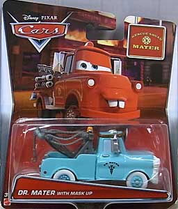 MATTEL CARS 2016 CARS TOON シングル RESCUE SQUAD MATER DR.MATER WITH MASK UP ブリスター傷み特価