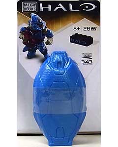 MEGA BLOKS HALO DROP POD METALLIC BLUE ELITE