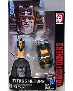 HASBRO TRANSFORMERS GENERATIONS TITANS RETURN TITAN MASTER BRAWN ブリスター傷み特価