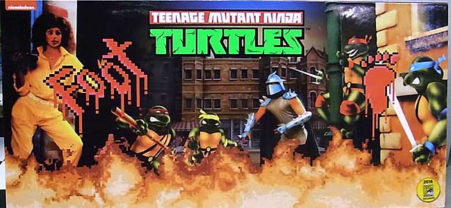 2016年 サンディエゴ・コミコン限定 NECA TEENAGE MUTANT NINJA TURTLES SHREDDER AND THE FOOT CLAN BOX SET [ARCADE APPEARANCE]