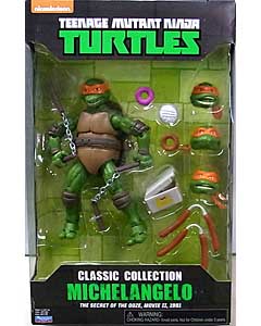 PLAYMATES TEENAGE MUTANT NINJA TURTLES CLASSIC COLLECTION 6インチアクションフィギュア 1991 MOVIE MICHELANGELO