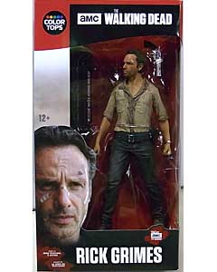 McFARLANE TOYS THE WALKING DEAD TV COLOR TOPS: RED WAVE 7インチアクションフィギュア RICK GRIMES