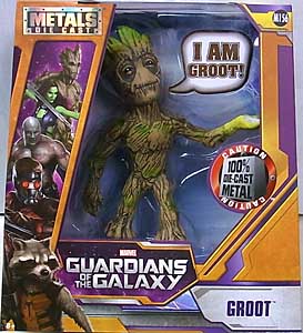 JADA TOYS METALS DIE CAST 6インチフィギュア 映画版 GUARDIANS OF THE GALAXY GROOT