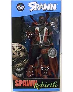 McFARLANE SPAWN COLOR TOPS: BLUE WAVE 7インチアクションフィギュア SPAWN REBIRTH [USA TOYSRUS限定] パッケージ傷み特価