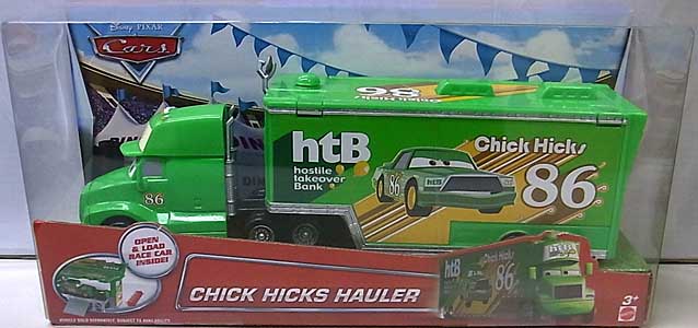 MATTEL CARS 2016 HAULER CHICK HICKS HAULER ワケアリ特価