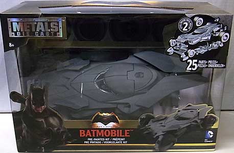 JADA TOYS METALS DIE CAST 1/24スケール BATMAN V SUPERMAN: DAWN OF JUSTICE BATMOBILE [ツヤ消し]