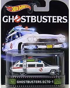 MATTEL HOT WHEELS 1/64スケール 2016 RETRO ENTERTAINMENT GHOSTBUSTERS ECTO-1