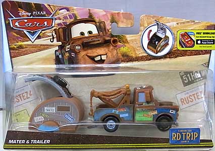 MATTEL CARS 2016 ROAD TRIP MATER & TRAILER ブリスターワレ特価