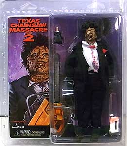 NECA THE TEXAS CHAINSAW MASSACRE PART 2 8インチドール LEATHERFACE