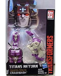 HASBRO TRANSFORMERS GENERATIONS TITANS RETURN TITAN MASTER CRASHBASH