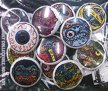 その他・海外メーカー MADBALLS 缶バッジ 12種セット