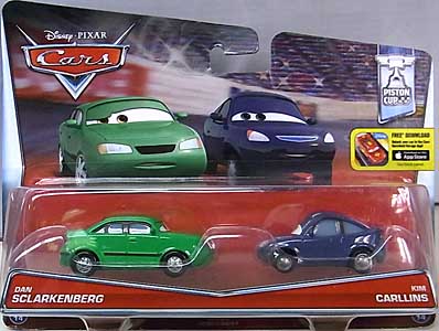 MATTEL CARS 2016 2PACK DAN SCLARKENBERG & KIM CARLLINS