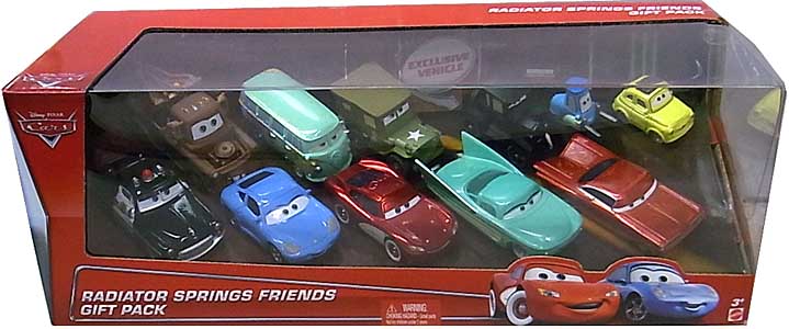 MATTEL CARS 2016 RADIATOR SPRINGS FRIENDS GIFT PACK