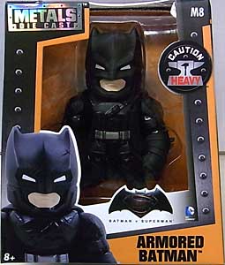 JADA TOYS METALS DIE CAST 4インチフィギュア BATMAN V SUPERMAN: DAWN OF JUSTICE ARMORED BATMAN [BLACK]