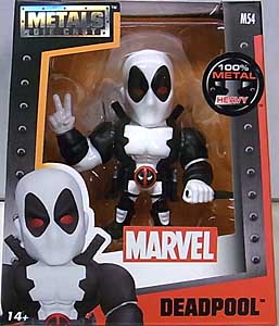 JADA TOYS METALS DIE CAST 4インチフィギュア DEADPOOL [WHITE]