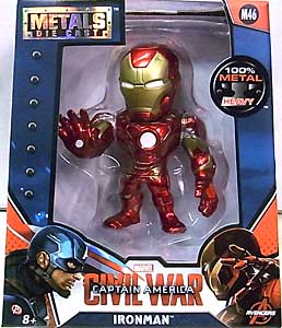 JADA TOYS METALS DIE CAST 4インチフィギュア 映画版 CAPTAIN AMERICA: CIVIL WAR IRON MAN