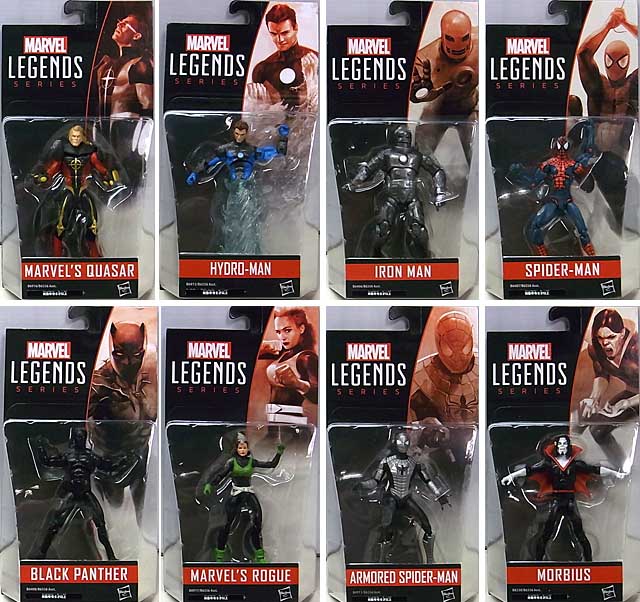 HASBRO MARVEL LEGENDS SERIES 2016 3.75インチアクションフィギュア シングル ウェーブ3.0 8種セット