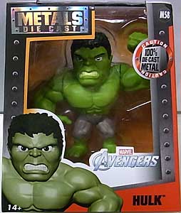 JADA TOYS METALS DIE CAST 4インチフィギュア 映画版 THE AVENGERS HULK