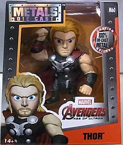 JADA TOYS METALS DIE CAST 4インチフィギュア 映画版 AVENGERS: AGE OF ULTRON THOR