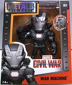 JADA TOYS METALS DIE CAST 4インチフィギュア 映画版 CAPTAIN AMERICA: CIVIL WAR WAR MACHINE