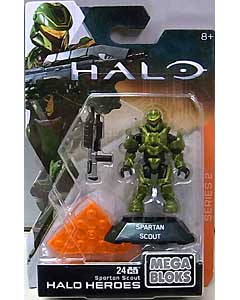 MEGA BLOKS HALO HEROES SERIES 2 SPARTAN SCOUT