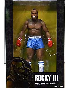 NECA ROCKY 40TH ANNIVERSARY 7インチアクションフィギュア シリーズ1 ROCKY III CLUBBER LANG [BLUE TRUNKS]