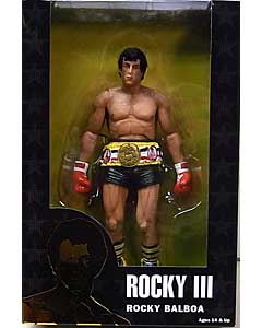 NECA ROCKY 40TH ANNIVERSARY 7インチアクションフィギュア シリーズ1 ROCKY III ROCKY BALBOA [BLACK TRUNKS]