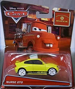 MATTEL CARS 2016 CARS TOON シングル RESCUE SQUAD MATER NURSE GTO ブリスターハガレ特価