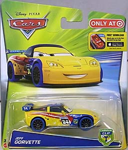 MATTEL CARS 2016 CARNIVAL CUP シングル JEFF GORVETTE