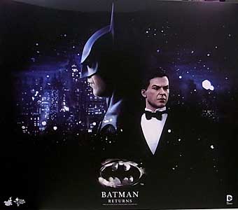 HOT TOYS MOVIE MASTERPIECE 1/6スケール BATMAN RETURNS BATMAN & BRUCE WAYNE 