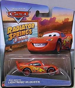 MATTEL CARS 2016 RADIATOR SPRINGS CLASSIC シングル BUG MOUTH LIGHTNING McQUEEN ブリスターワレ特価