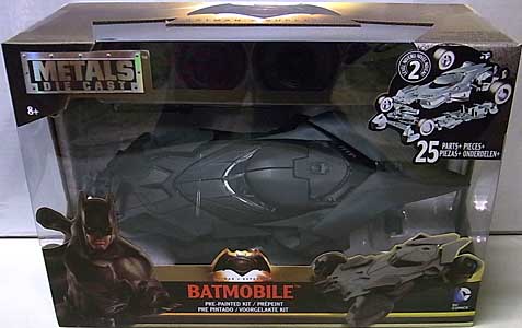 JADA TOYS METALS DIE CAST 1/24スケール BATMAN V SUPERMAN: DAWN OF JUSTICE BATMOBILE [ツヤ有り]