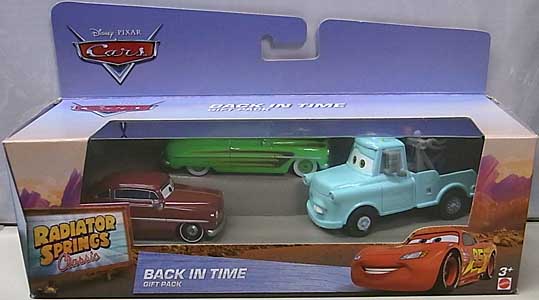 MATTEL CARS 2016 RADIATOR SPRINGS CLASSIC BACK IN TIME 3PACK