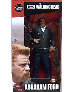 McFARLANE TOYS THE WALKING DEAD TV COLOR TOPS: RED WAVE 7インチアクションフィギュア ABRAHAM FORD