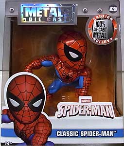 JADA TOYS METALS DIE CAST 4インチフィギュア SPIDER-MAN CLASSIC SPIDER-MAN